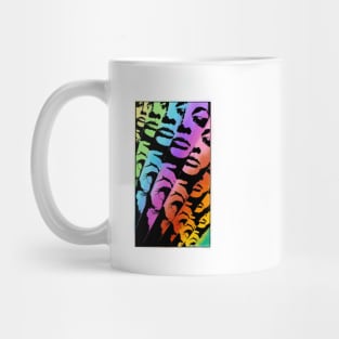 Neon Faces Mug